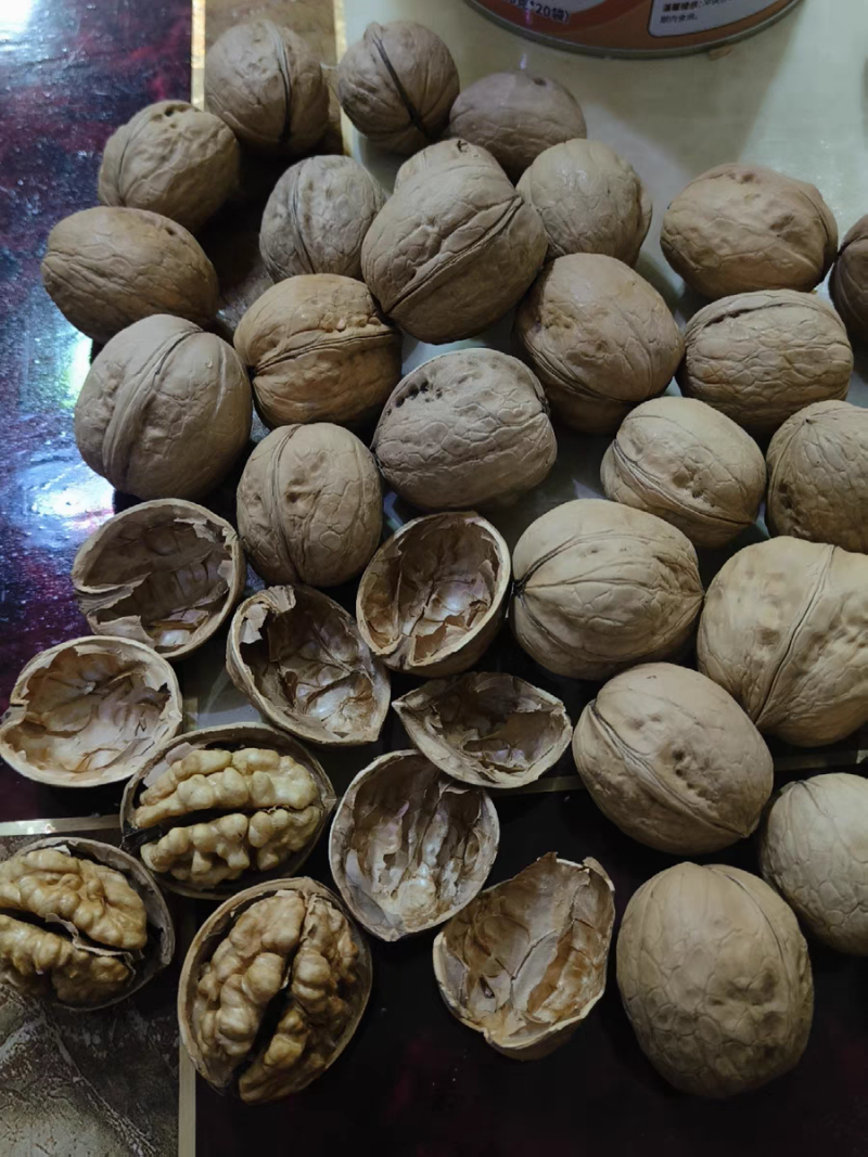 新货正宗新疆薄皮185纸皮核桃坚果阿克苏原味新疆纸皮核桃