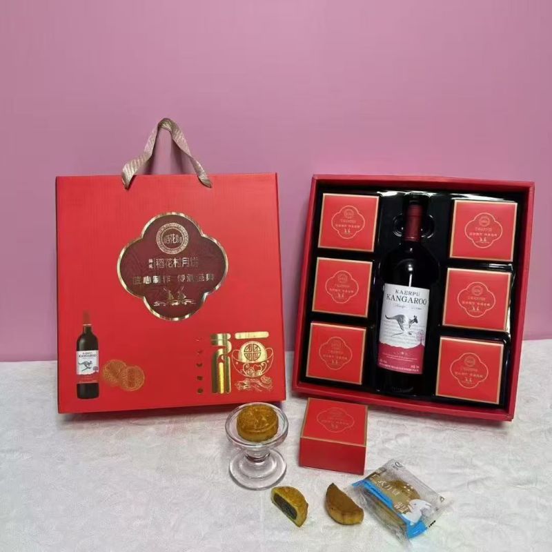 红酒月饼礼盒/月饼/量大从优价格美丽欢迎来电