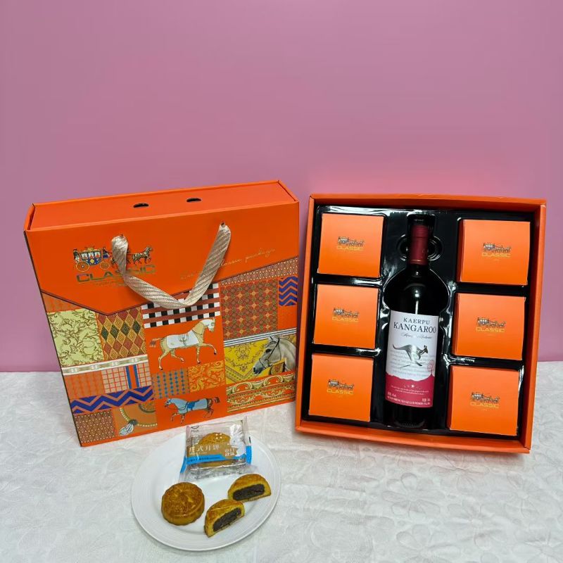 红酒月饼礼盒/月饼/量大从优价格美丽欢迎来电