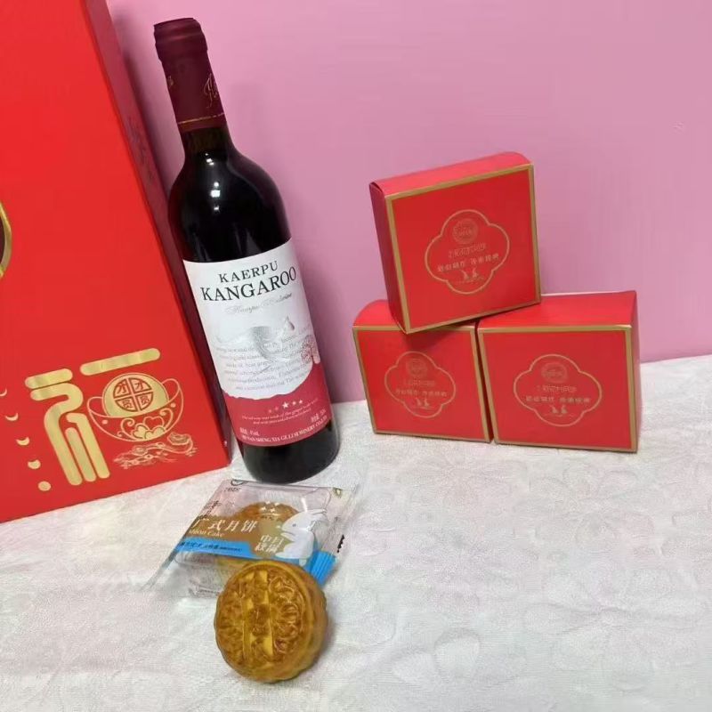 红酒月饼礼盒/月饼/量大从优价格美丽欢迎来电
