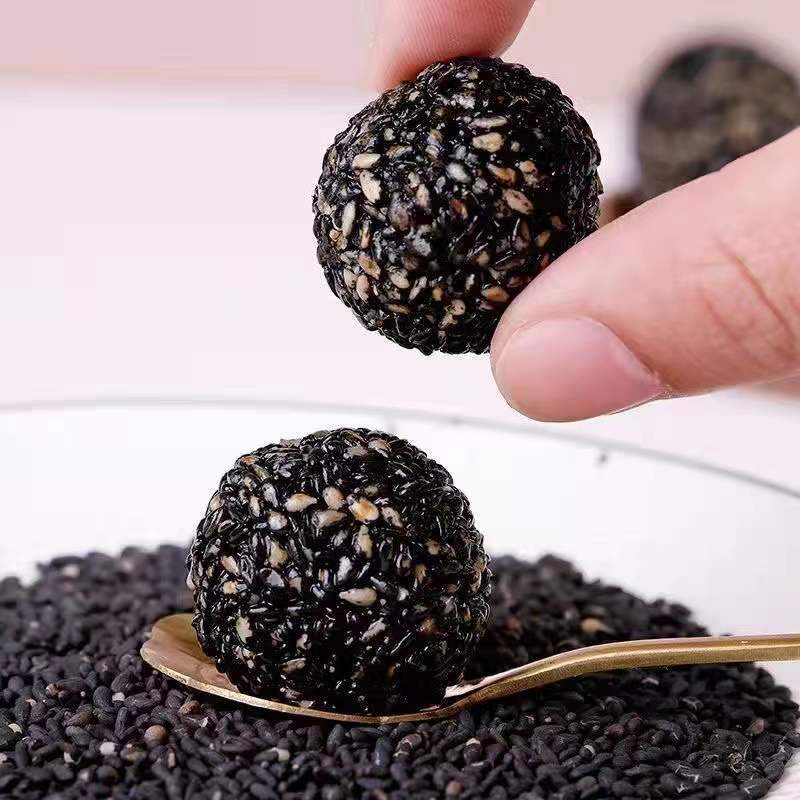 代发黑芝麻丸现货供应丸500g九蒸九晒手工制作独立包装