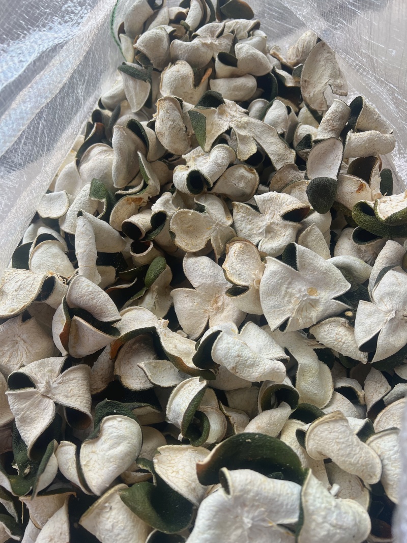 新会三花陈皮地摊电商批发新会三花陈皮青皮陈皮干橘子皮干