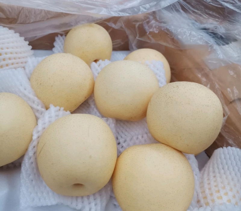 皇冠梨开园了，地头鲜菜，价格便宜。