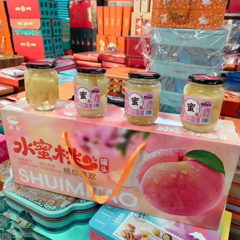 水蜜桃罐头中秋供应