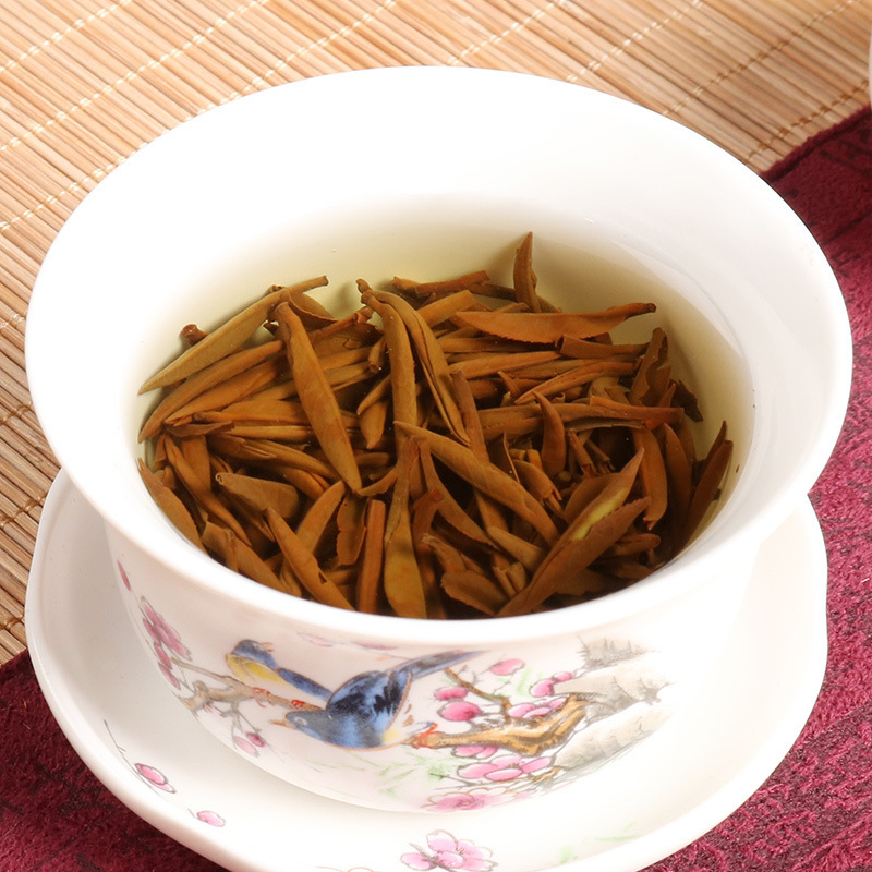 桐木关兰花香金牡丹金骏眉红茶小铁罐装批发武夷山茶叶小包装
