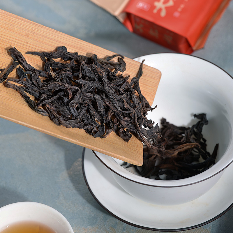 武夷山岩茶散装批发浓香大红袍兰花香水仙茶叶小泡袋铁罐装乌