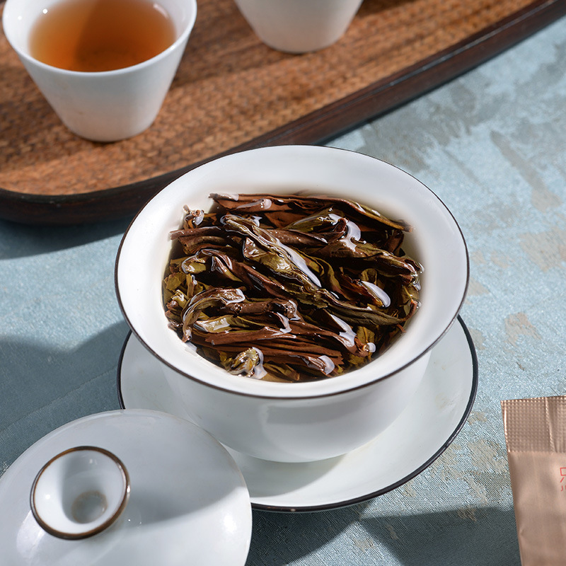 武夷山岩茶散装批发浓香大红袍兰花香水仙茶叶小泡袋铁罐装乌