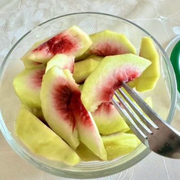 青州蜜桃，脆甜离核的桃子