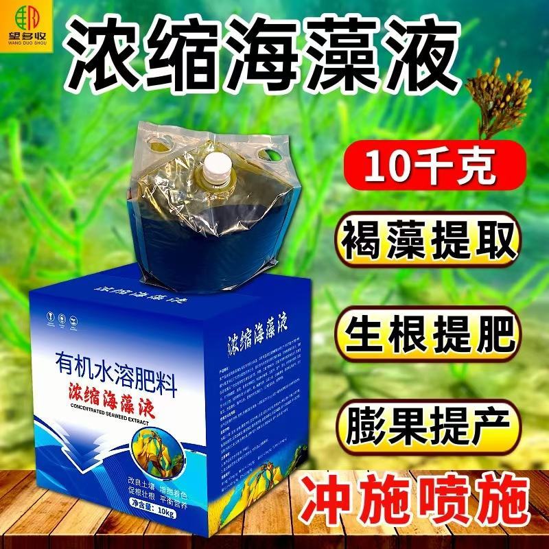 酶解鱼蛋白冲施肥促根壮苗增产肥大桶10千克生物低温暖根肥