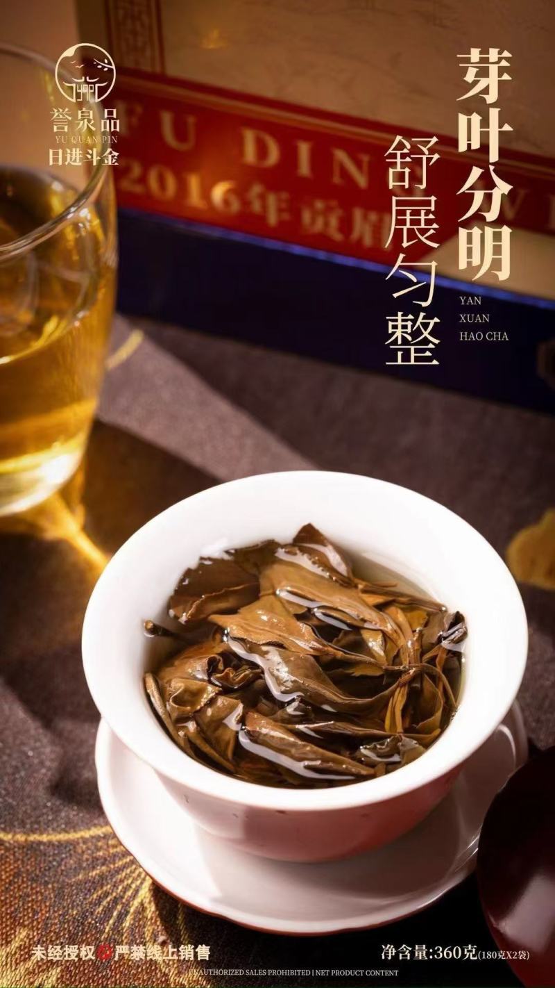 走亲访友过节好茶礼日进斗金超大礼盒精美包装寓意好茶