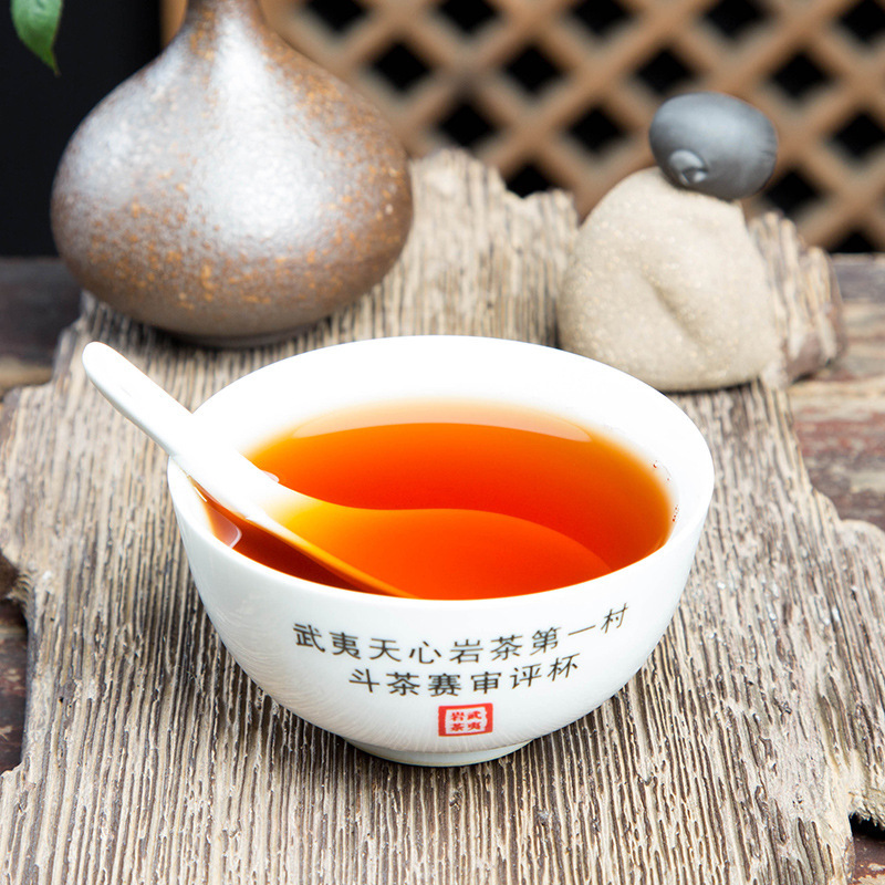 福建武夷山岩茶花香大红袍小包装批发奶茶原料酒店茶叶散装乌