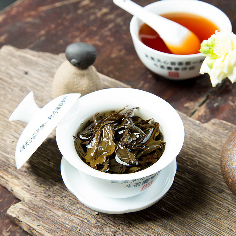福建武夷山岩茶花香大红袍小包装批发奶茶原料酒店茶叶散装乌
