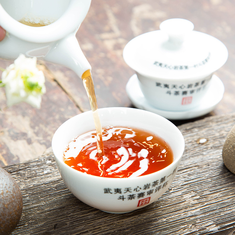 福建武夷山岩茶花香大红袍小包装批发奶茶原料酒店茶叶散装乌