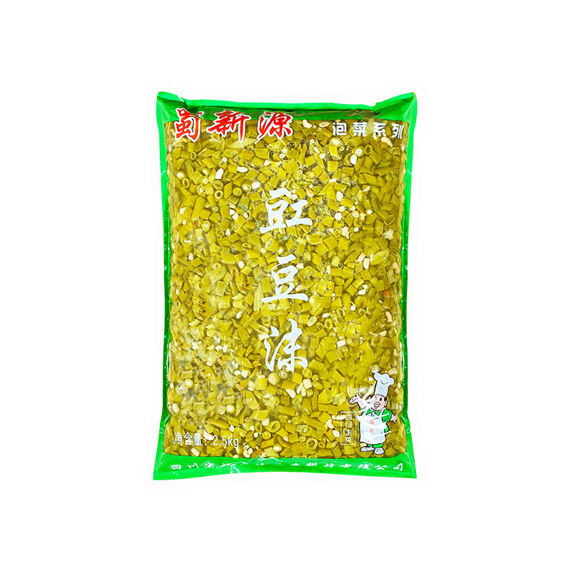 十送一蜀新源豇豆沫2.5千克*4袋整箱商用四川原味豇豆沫