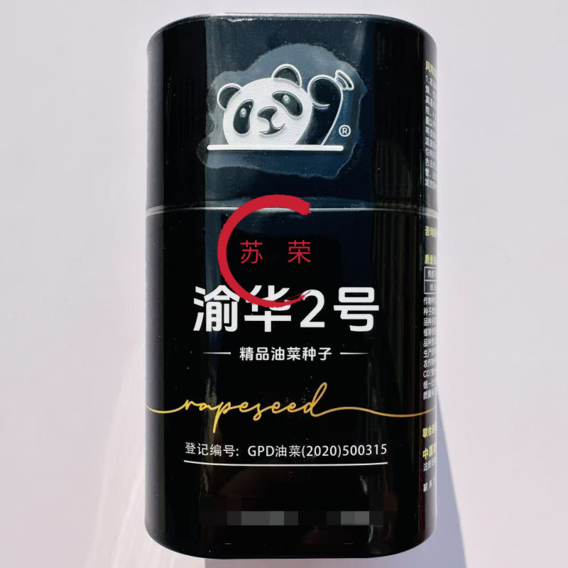 渝华2号油菜种子荚长抗病毒杂交高油油菜籽种秋播油菜种籽