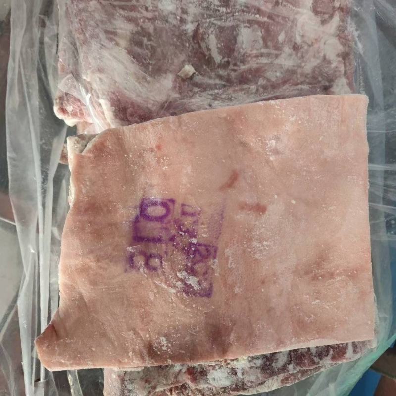 前上肉修边前五花