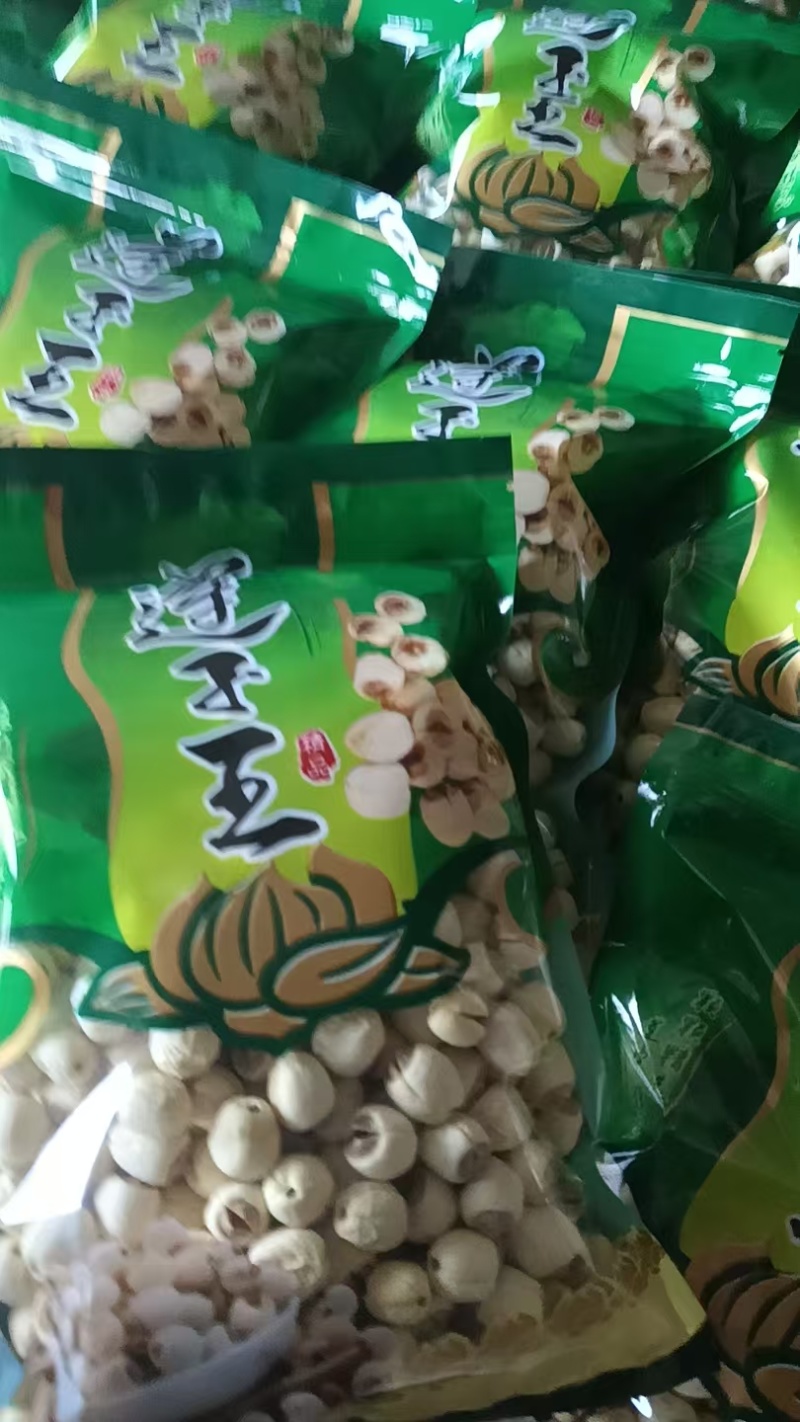 优质去心白莲子支持一件代发对接各种商超市场电商，稳定供货