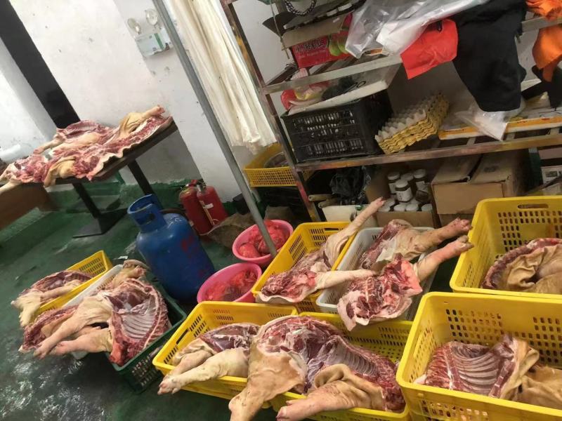 18个月跑山猪肉质紧实鲜香浓郁现宰鲜发欢迎来电
