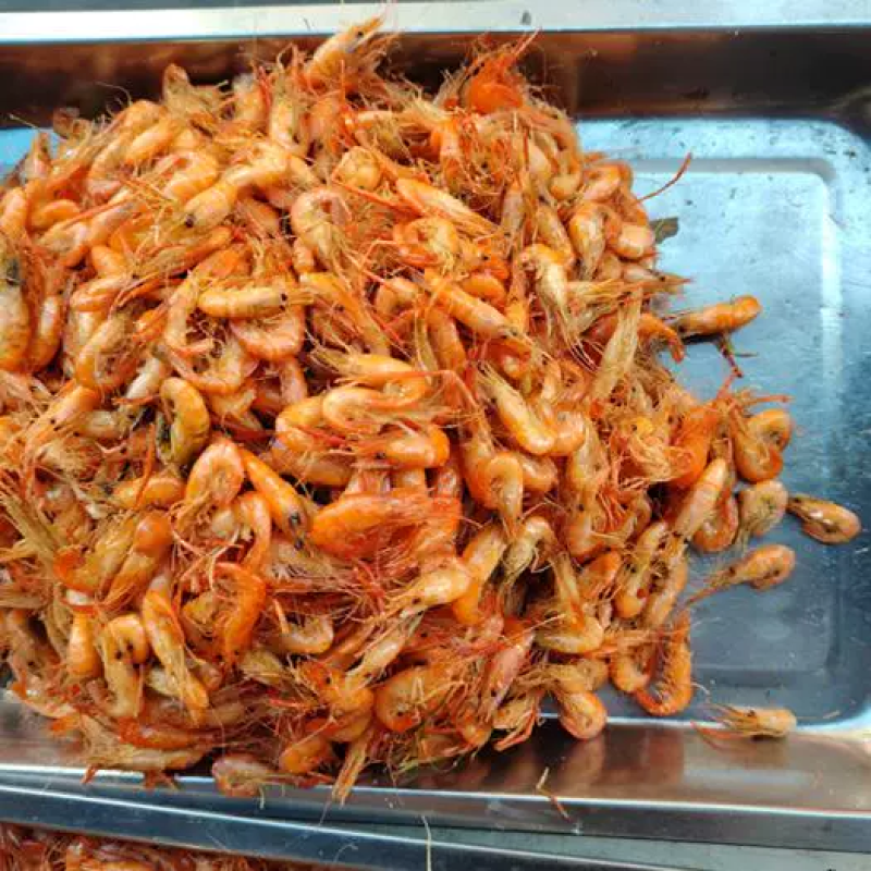 河虾，油炸河虾