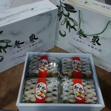 大荔冬枣现摘现发按要求分拣打包全国运输有纸箱泡沫箱礼品盒