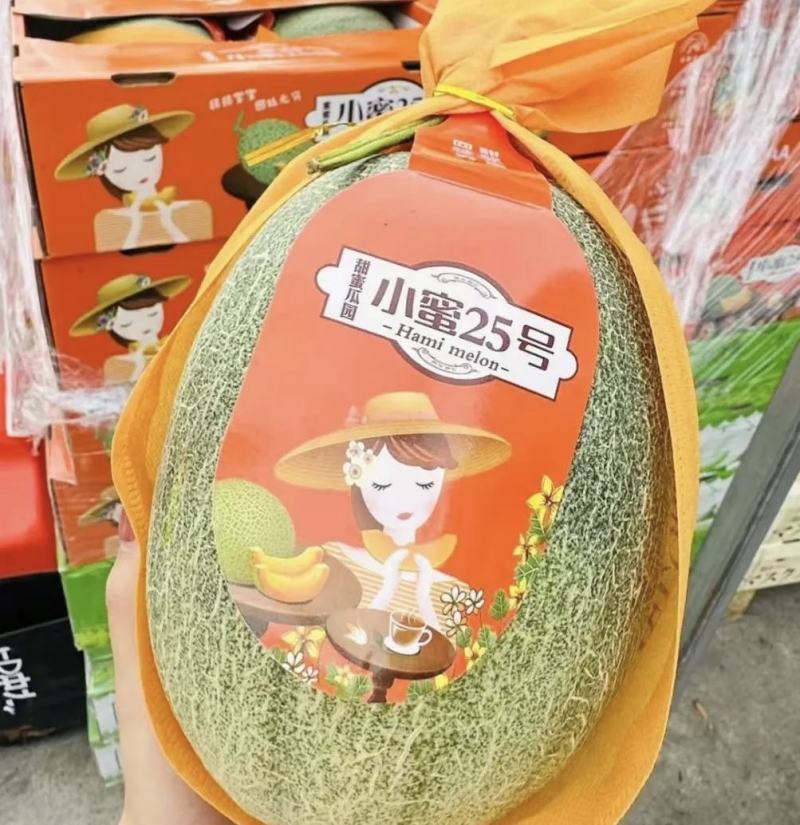 【实力推荐】夏邑晓蜜25哈密瓜糖度超高/大棚严选