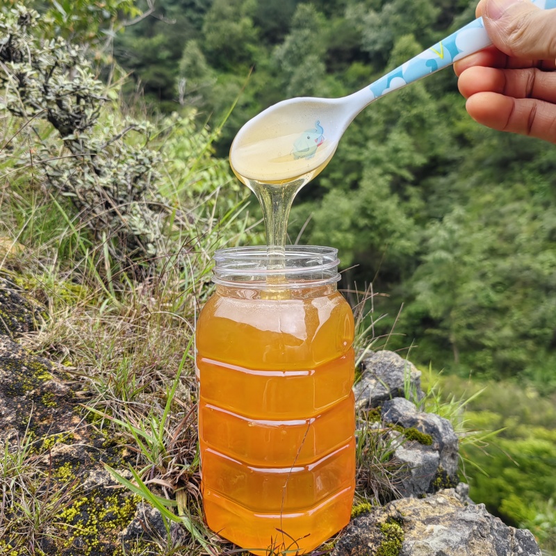 云南蜂蜜百花蜜一瓶2斤装包邮一件代发