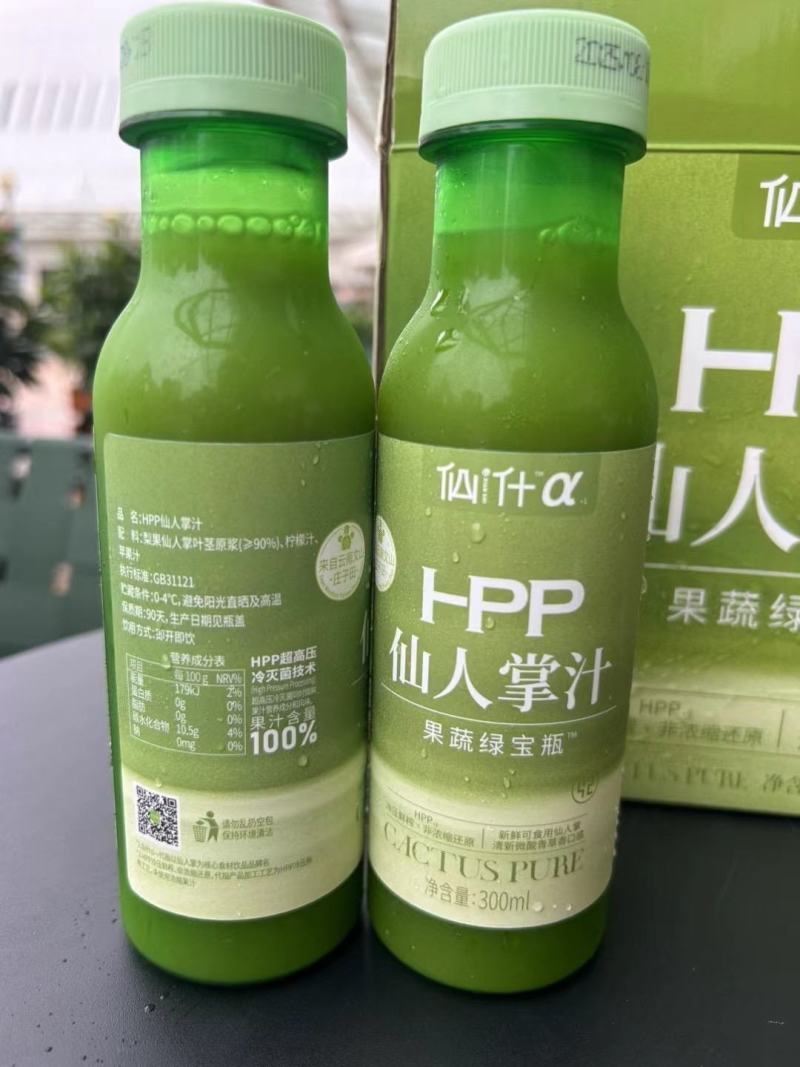 HPP仙人掌汁露水般清爽口感品质好价格优惠常年供应