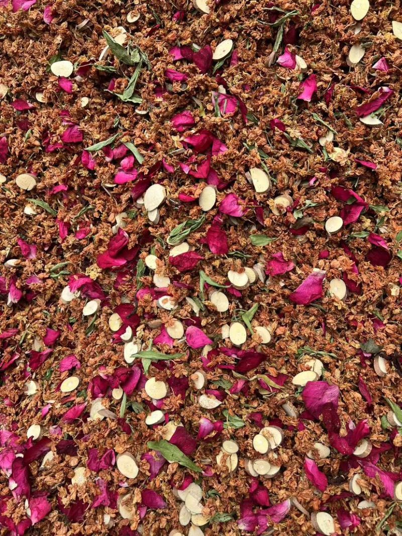 跑江湖金龙茶桑枝茶百花草百花茶罗汉果花红茉莉花益寿茶凉