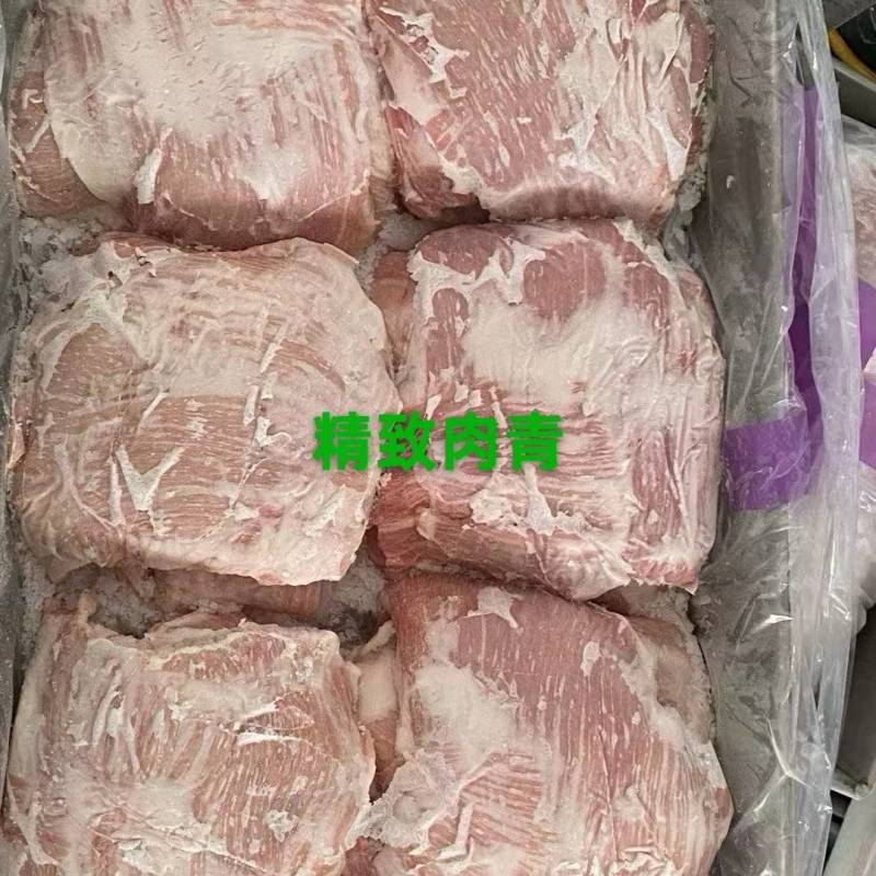 肥猪槽头分割:精制肉青一手货源支持定制还有二十几件