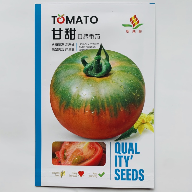 甘甜口感型水果番茄种子酸甜可口草莓西红柿种子带绿肩高糖