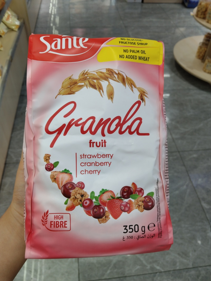 进口三特麦片350g