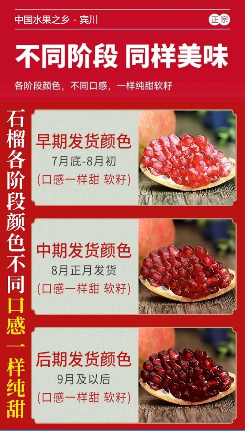 （一件代发）突尼斯软籽石榴爆甜多汁