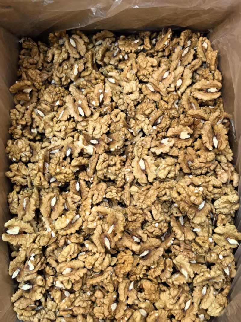 新疆阿克苏薄皮核桃仁工厂现剥原味生核桃仁500g