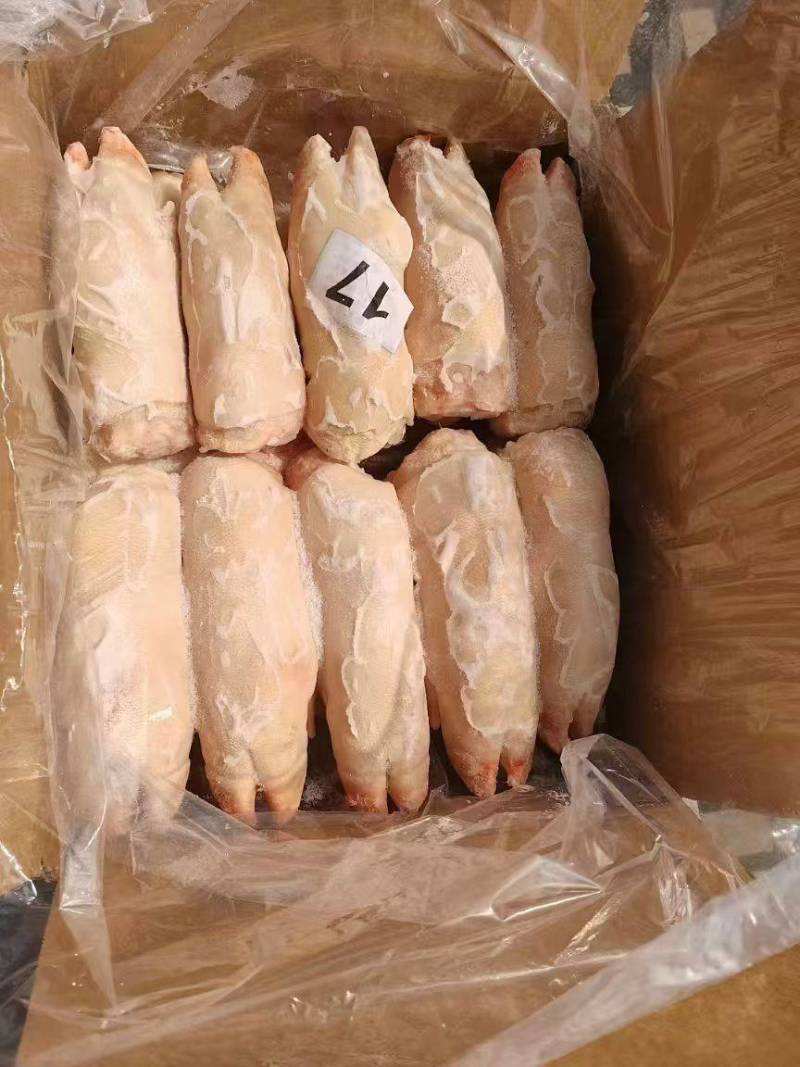 一斤纯干带筋猪蹄，开箱实拍。高品质，纯干，无注水。**推