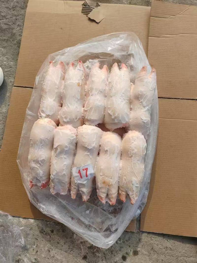 一斤纯干带筋猪蹄，开箱实拍。高品质，纯干，无注水。**推