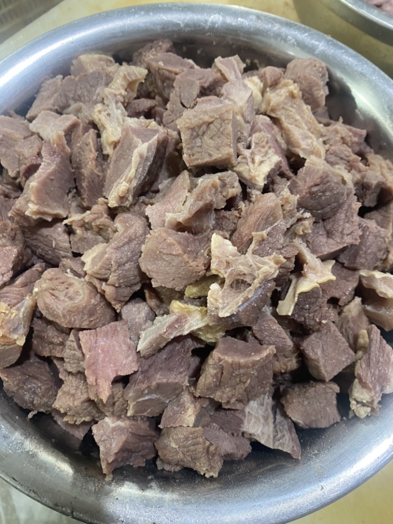 【熟牛肉】沸水牛肉粒可供电商餐饮预制菜可贴牌