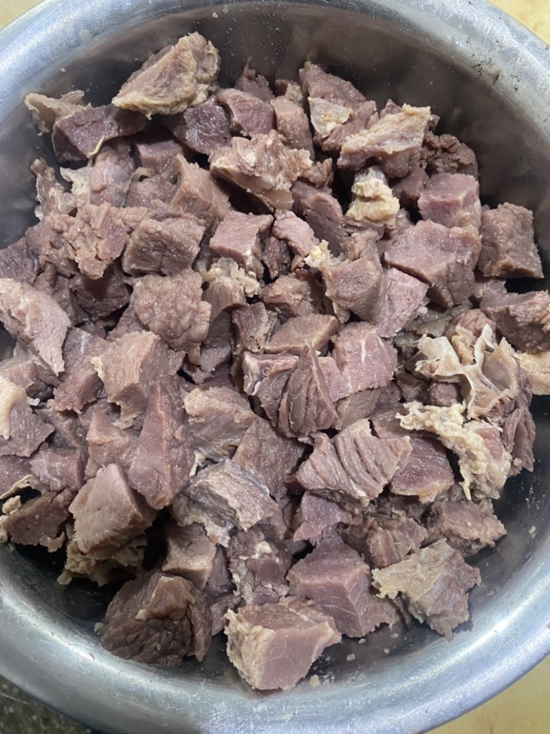 【熟牛肉】沸水牛肉粒可供电商餐饮预制菜可贴牌