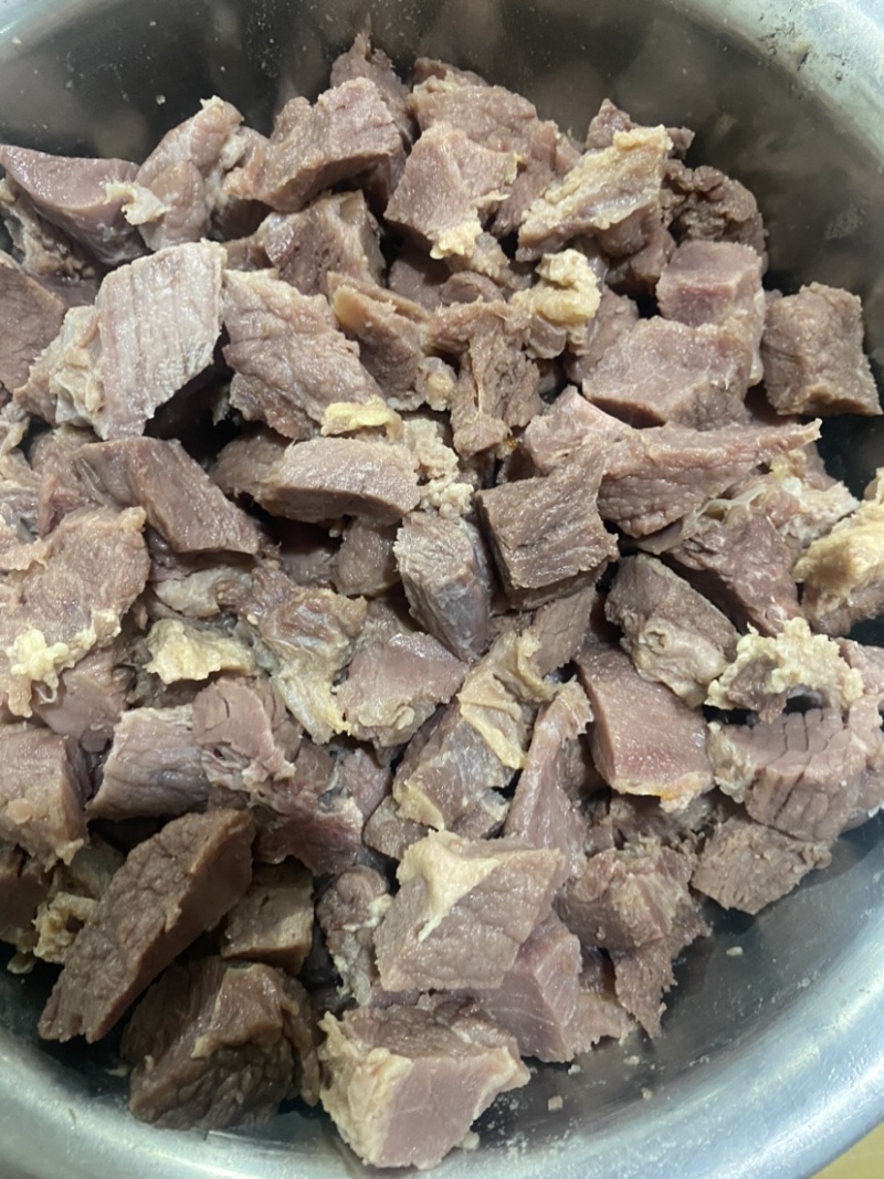【熟牛肉】沸水牛肉粒可供电商餐饮预制菜可贴牌