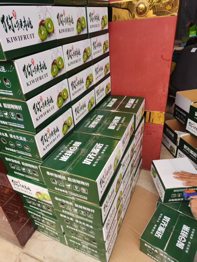 【徐香猕猴桃】陕西产地现摘现发品质保障量大从优可视频看货