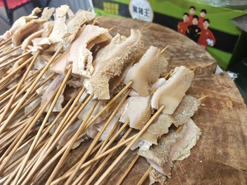 熟牛肚涮肚牛肚八九成熟的质量非常好