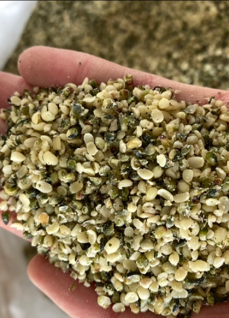 火麻仁不去壳和净仁两种有物美价廉实物拍摄