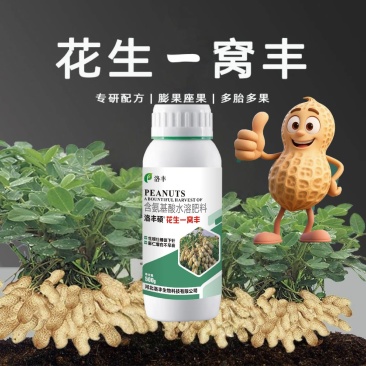 花生一窝丰控旺花生高产,饱果专用高硼高钙高钼叶面肥抗重茬
