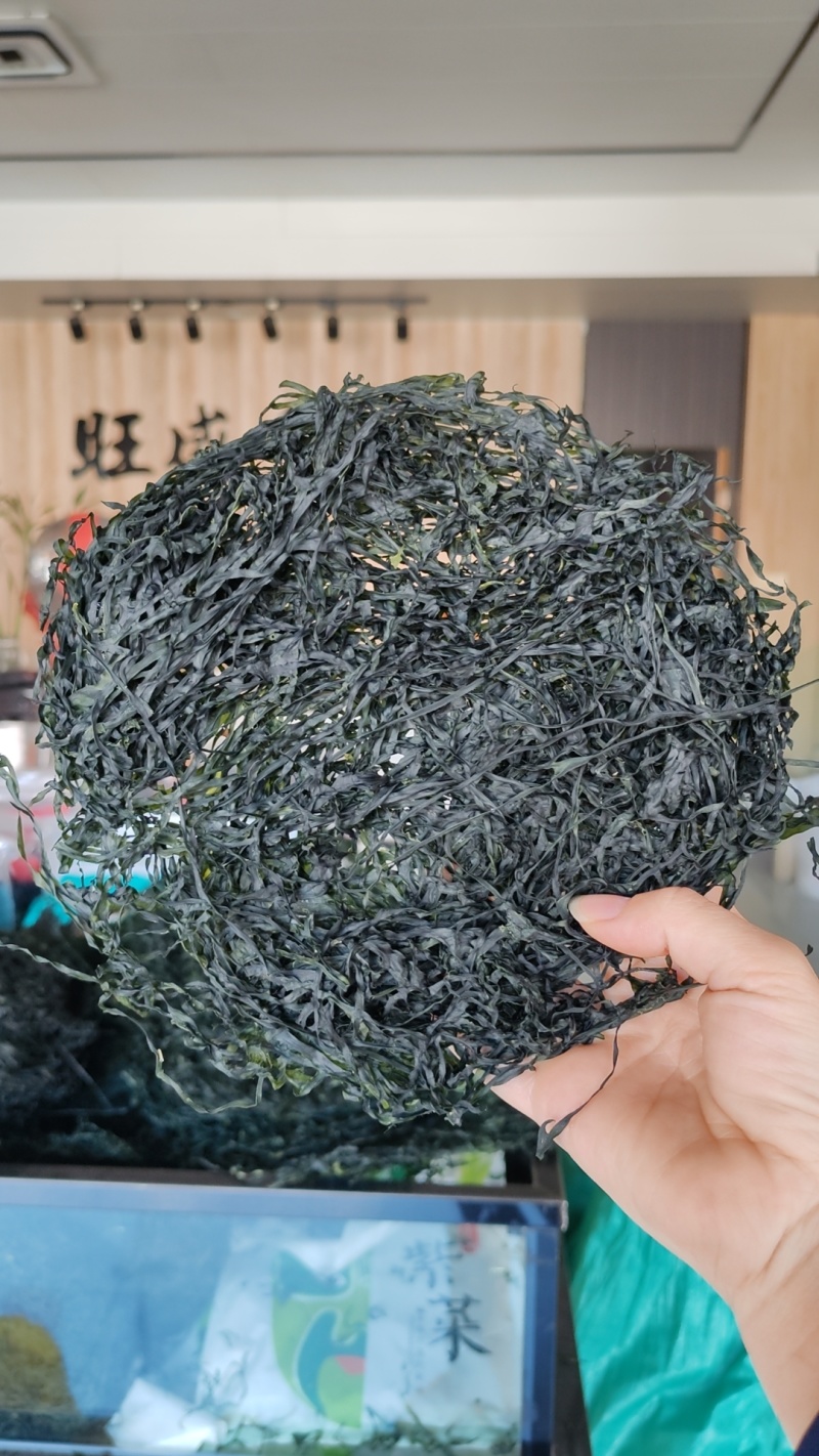 霞浦烘干海带丝烘干海带高倍泡发一斤17至20片凉拌好食材十斤