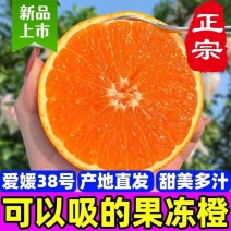 【果冻橙】爆汁！爱媛38号橙子皮薄多汁香甜无渣