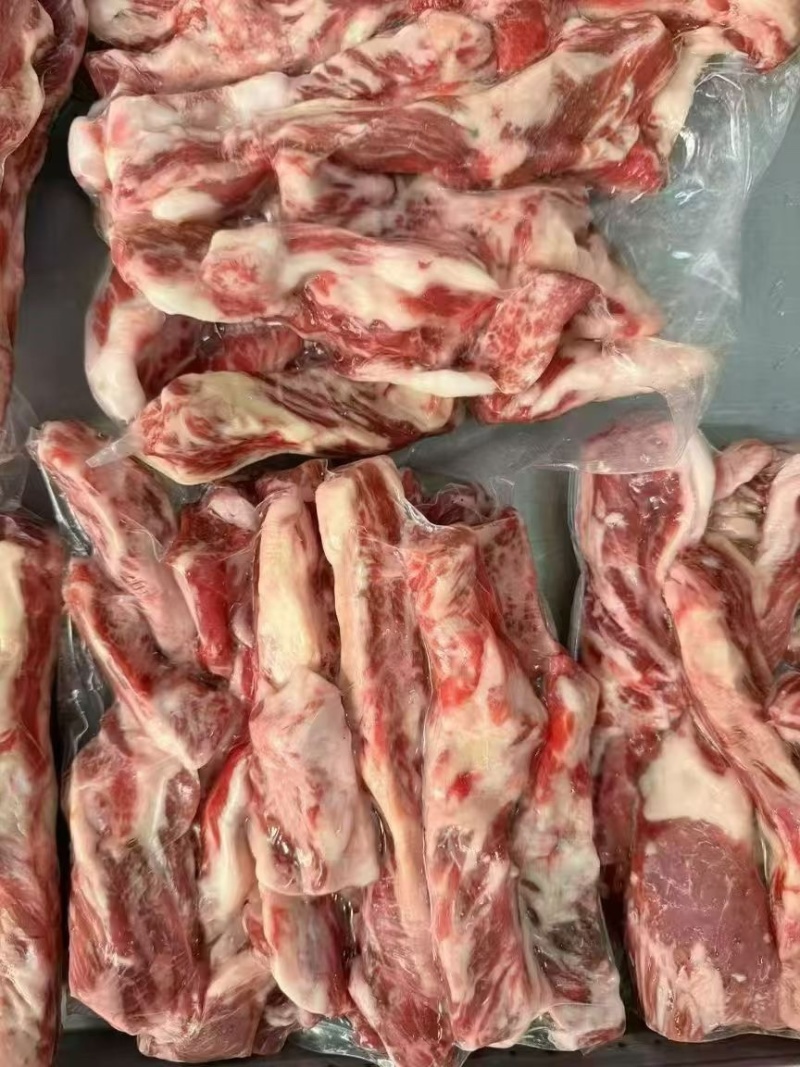 谷饲草饲安格斯和牛牛肋条种类齐全品质保证常年供应