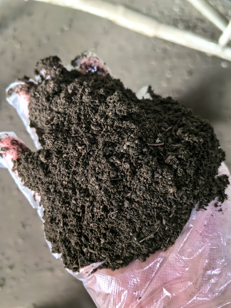 鸡粪，微生物发酵鸡粪菌肥，添加专利复合功能活性菌