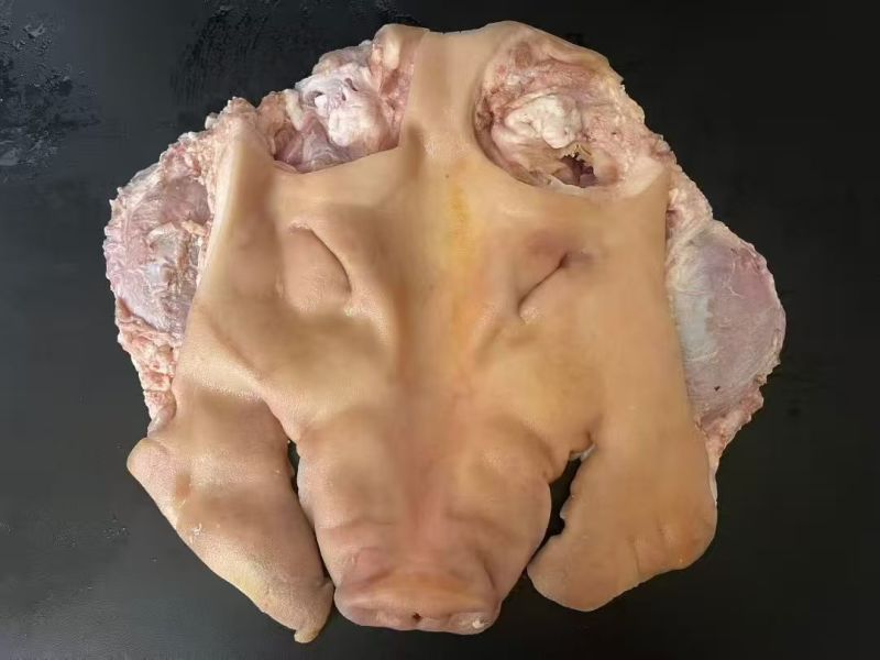 生扒猪头肉，纯干