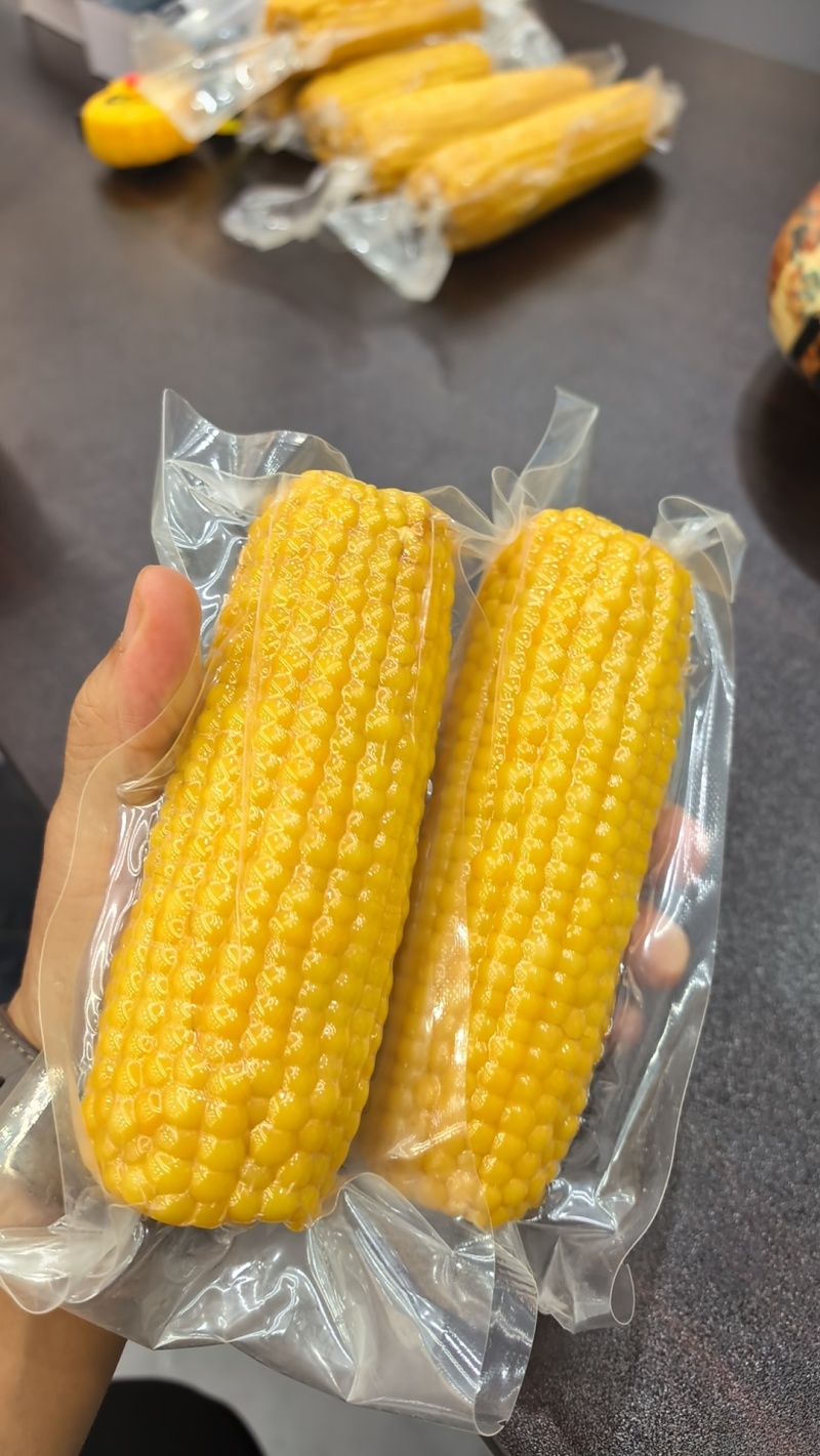 速冻，真空玉米