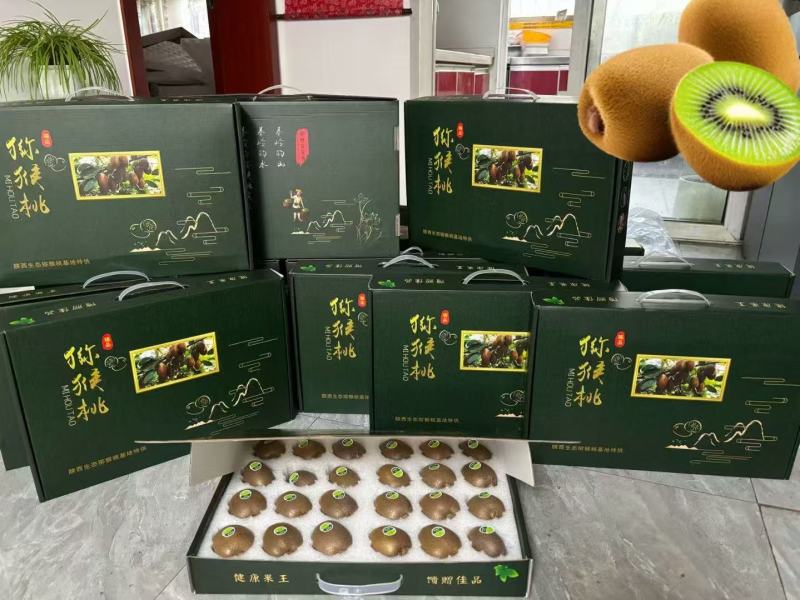 眉县翠香猕猴桃10斤装严格筛选品质保障营养丰富