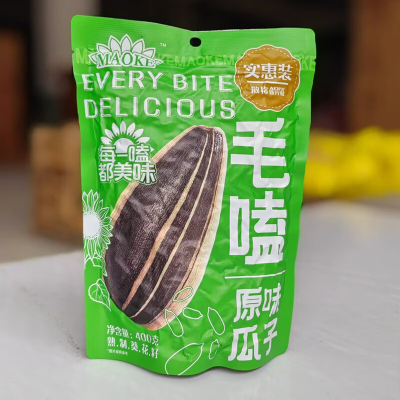 ChaCheer/洽洽毛嗑瓜子400g/袋焦糖五香原味大